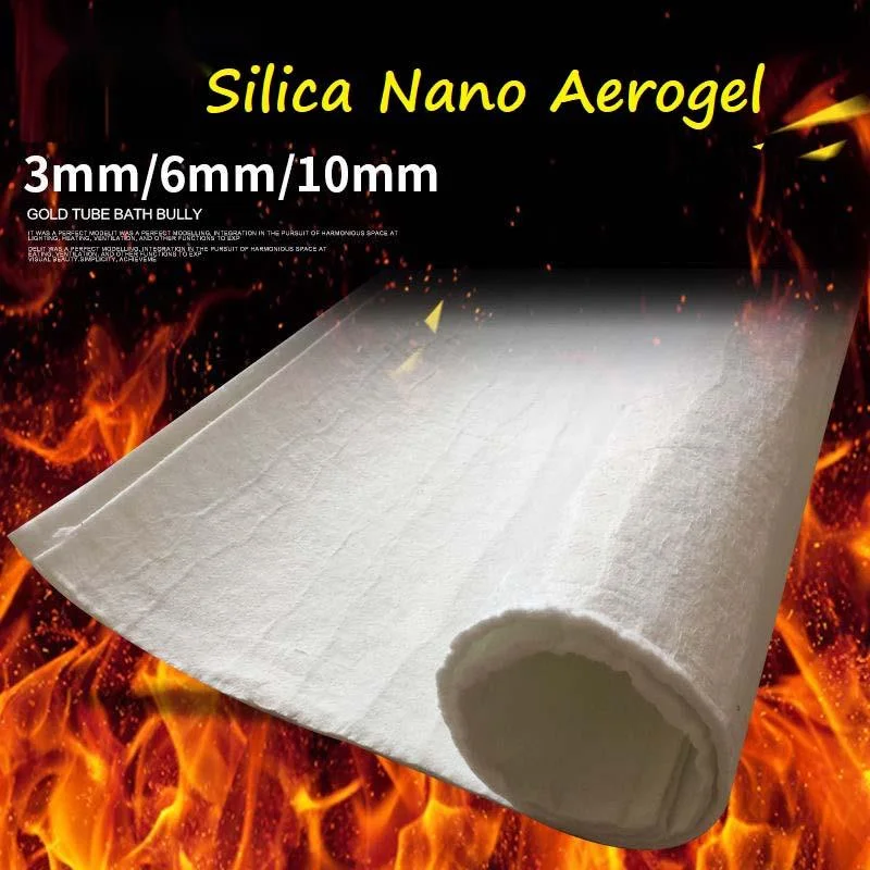 Silica Nano Aerogel Felt Composite Insulation Material Boiler Pipe Heat insulation Fireproof Waterproof Moisture-Proof Board