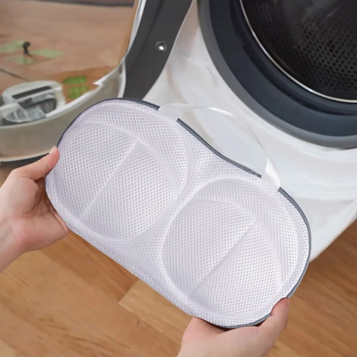 kkjoy Machine-wash Special Polyester Bra Mesh Bag - Anti-deformation Laundry Pouch for Brassiere, Underwear & Sports Bra