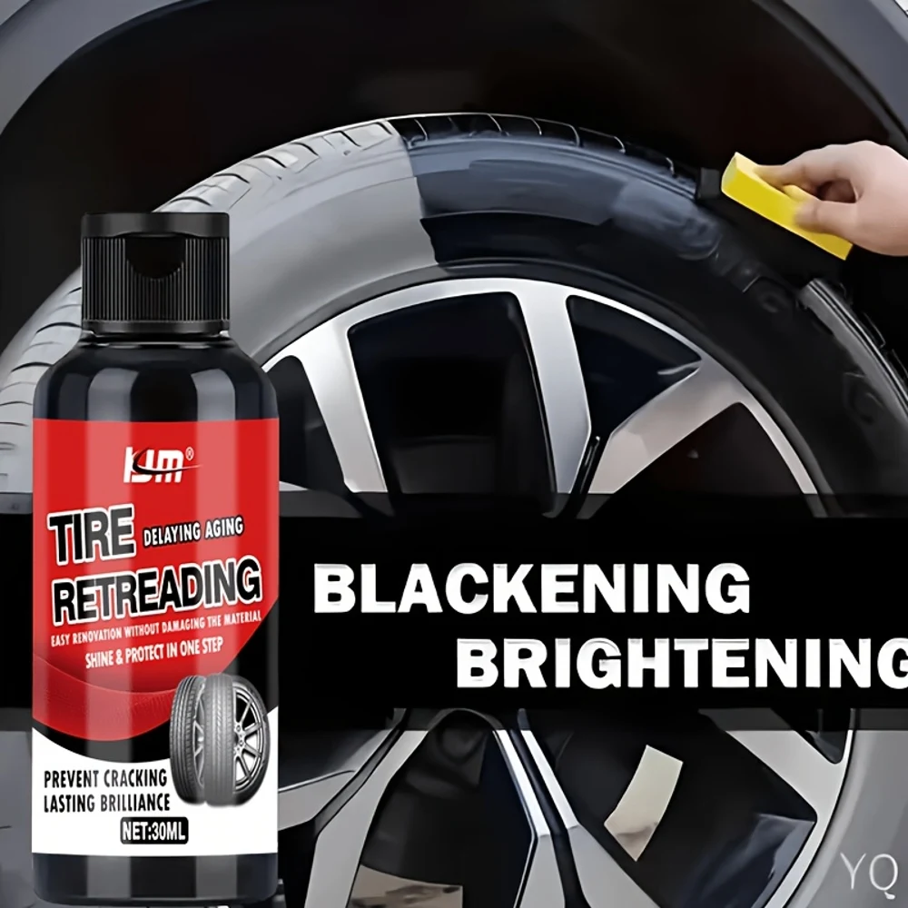 A Car Repair Tool Kit for Car Tires, Doors, Dashboards, Steering Wheels And All External Black Plastic Components