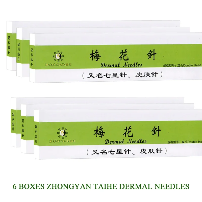 

Large Quantity 10 Boxes Zhongyantaihe Seven Star Needles Beauty Massage Needle Dermal Needles Head Acupuncture Needle