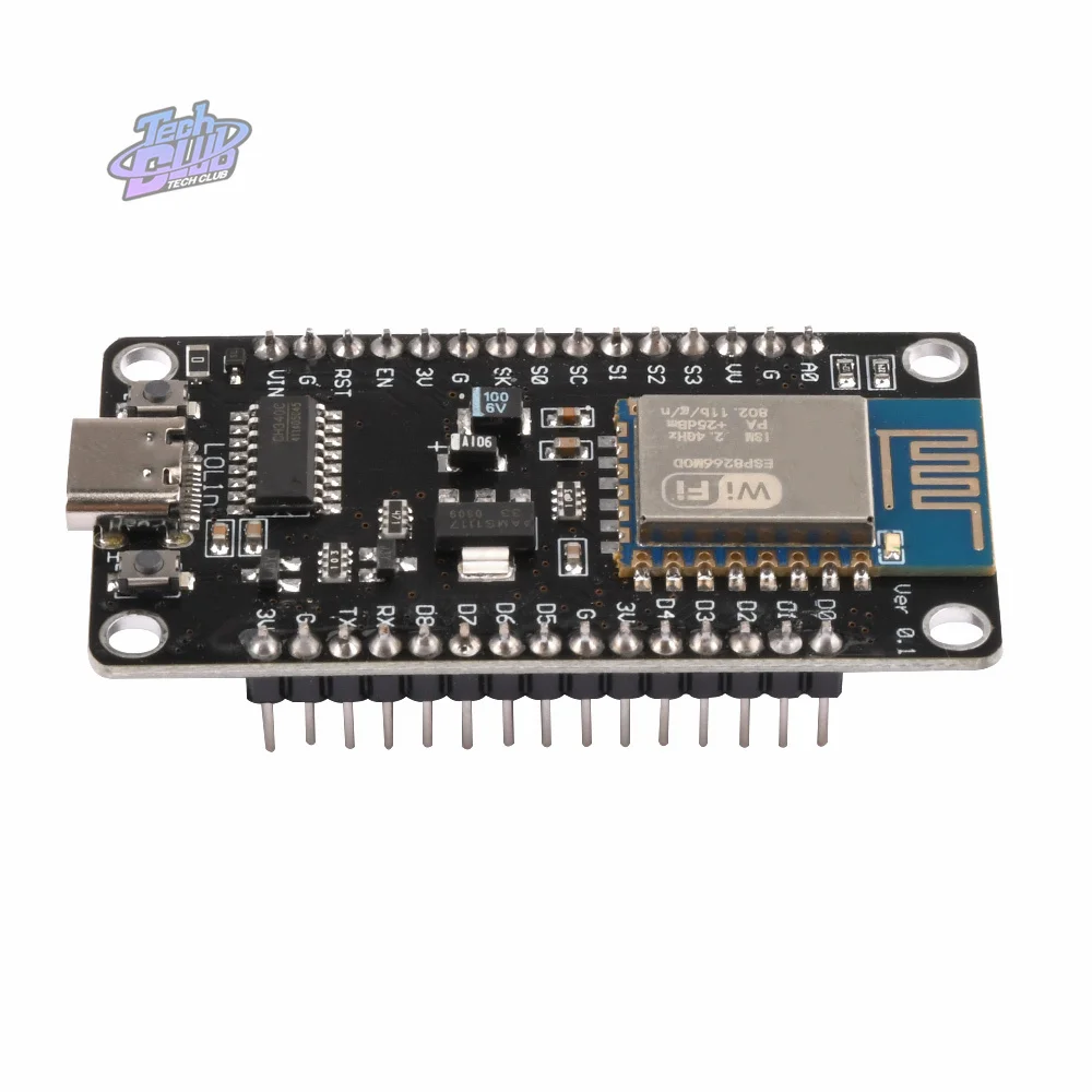 ESP8266 Serial Port Wifi Module NodeMCU Lua V3 Internet of Things Development Board TYPE-C Interface CH340 Chip For DIY Learning