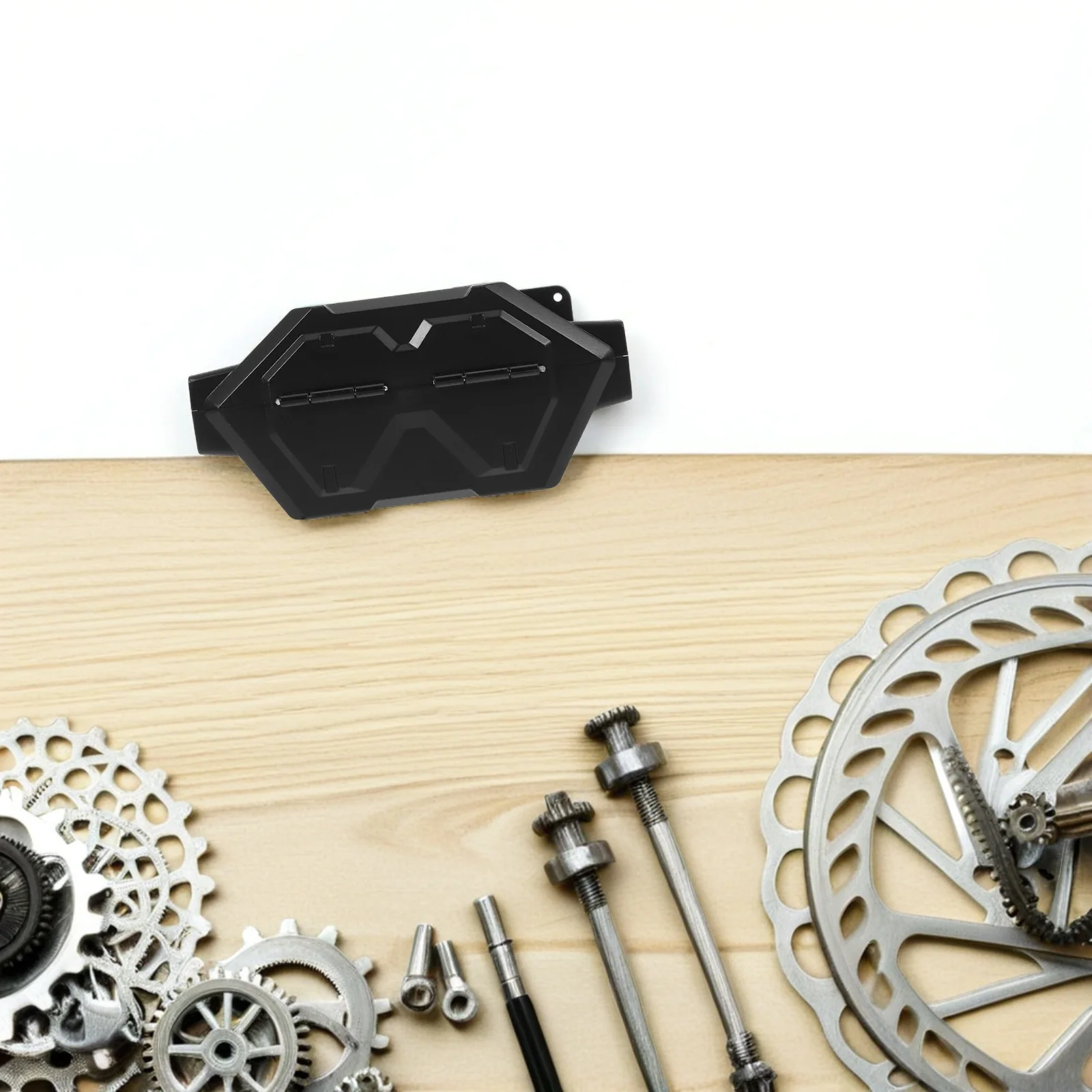 

Bicycle Chain Washer Tool with Soft Brushes Compact Portable Design Oil Splash Proof Chain Scrubber Gear Bike for Cleaning
