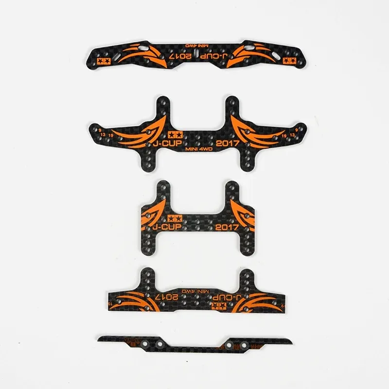 Four-wheel Drive Carbon Fiber Faucet 1.5mm Thick Modified Parts Series Upgrade Accessories Lettering Set