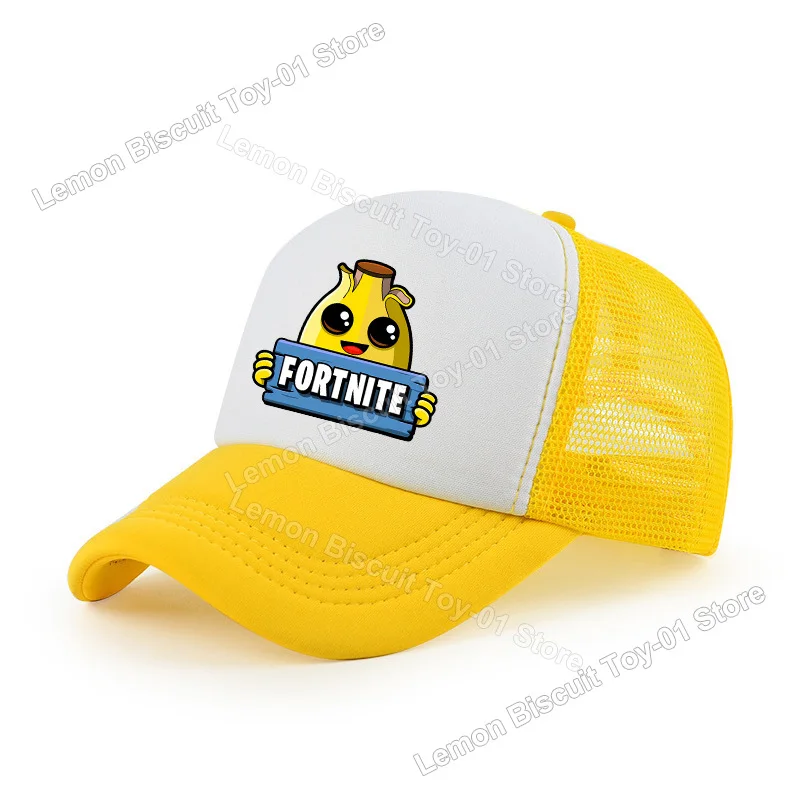 قبعة بيسبول للجنسين من سلسلة Fortnite قابلة للتعديل للصيف الوالدين والطفل Sunhat لعبة ساخنة رياضية خارجية للأولاد والبنات هدية قبعة بلغت ذروتها