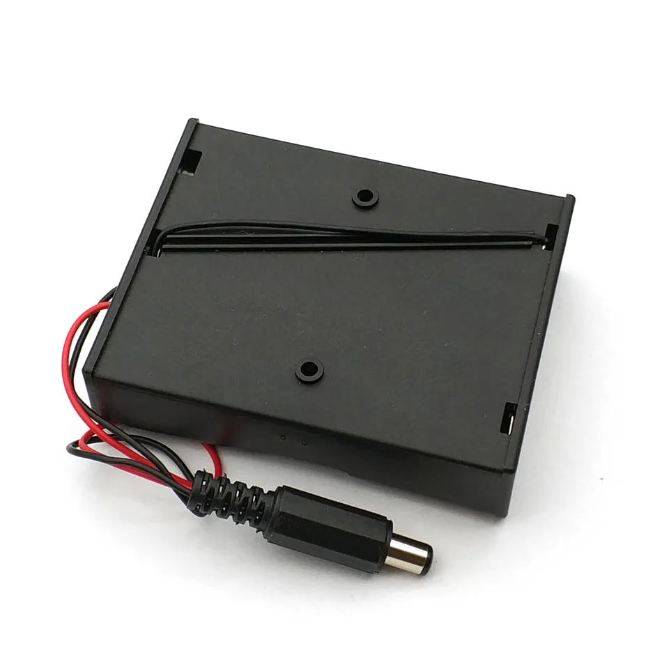 18650 Batteriehalterbox 2/3/4 Steckplätze optional mit DC 5.5x2.1mm Stecker 20CM Kabel Federkontakt Parallel 3.7V DIY Stromversorgung – Detail 4