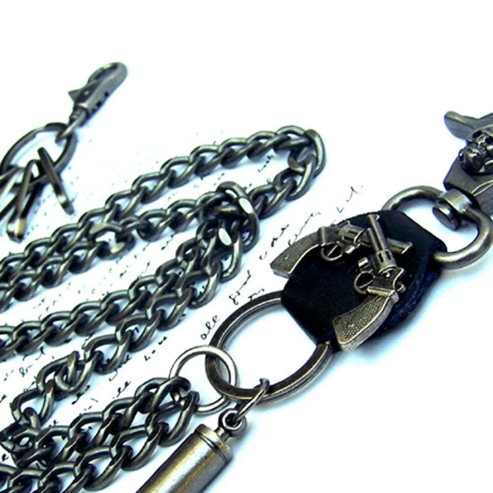 

60-80cm Metal Trousers Chain Punk Hip-Hop Trendy Jeans Accessory for Men Women Fashionable Gift Trousers Chain for Hip Hop