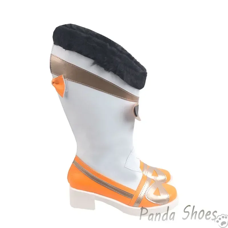 Genshinimpact Yaoyao Cosplay Schuhe Anime Spiel Cos Lange Stiefel Comic Yao Yao Cosplay Kostüm Prop Schuhe für Con Halloween Party