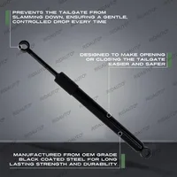 Amortiguador de aceite para coche, puerta trasera de acero, recogida de puerta trasera, amortiguador de gas fácil de aclarar para Volkswagen Amarok 2011-2021