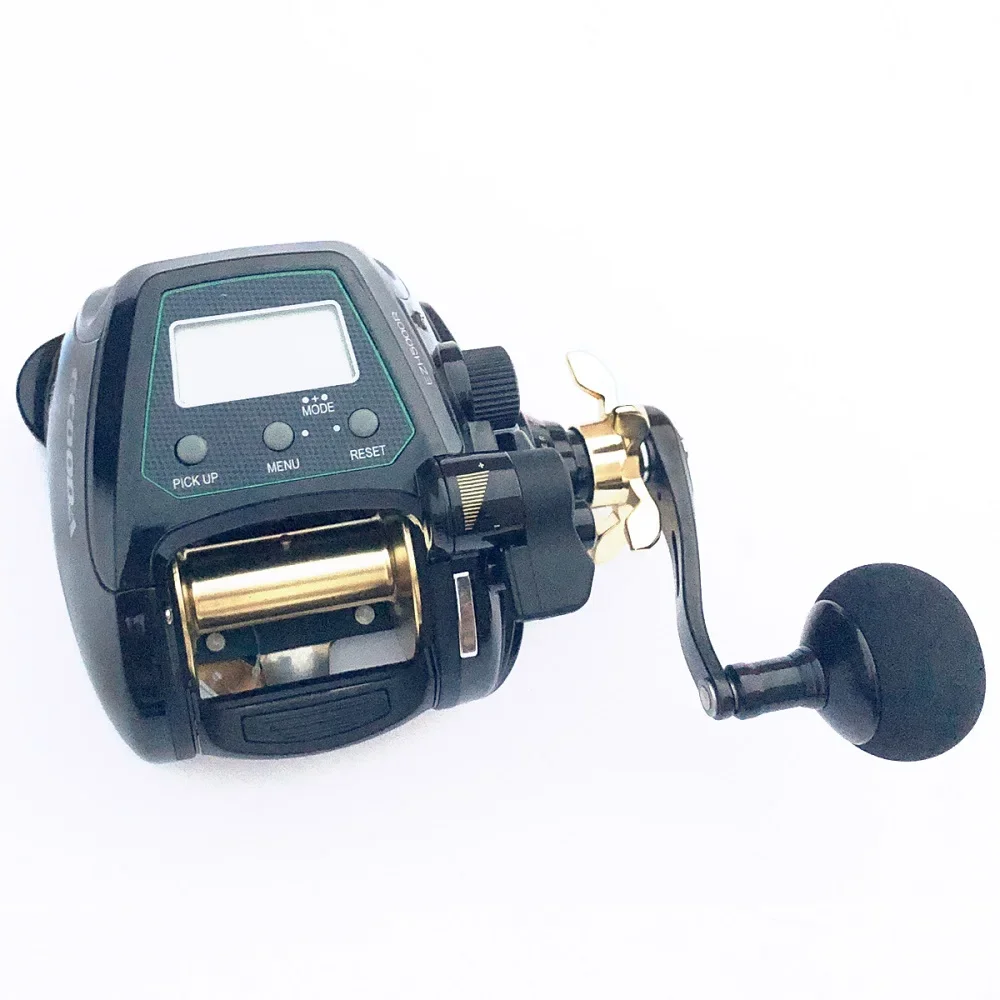 Il nuovo mulinello da pesca in mare elettrico a traina per barche può acquistare una batteria da 14,8 V compatibile per la bobina Baitcasting Shimano e Daiwa