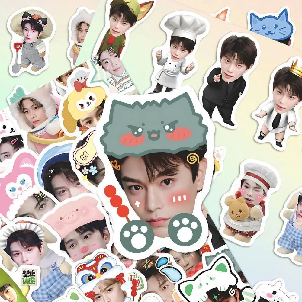 10/80 قطعة الإبداعية بسيطة شخصية متعة ستار دينغ يو شي ملصقات ديكور الكمبيوتر المشجعين الهدايا ملصقات الطرفية بالجملة