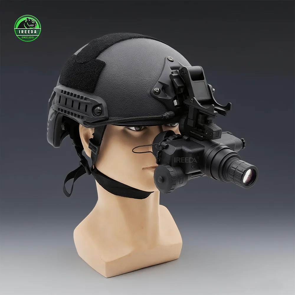 FOM1400 + PVS7 Outdoor Sports Wide Field of View  White/Green Fluorescent Night Vision Goggles