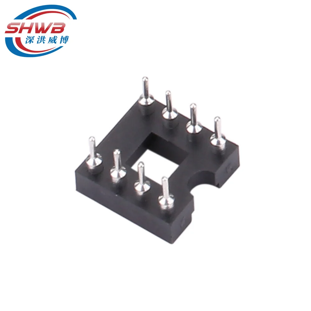 Square Circular Hole IC Sockets DIP8 DIP14 DIP16 DIP20 DIP28 DIP40 pins Connector DIP Socket 6 8 14 16 18 20 24 28 32 40Pin