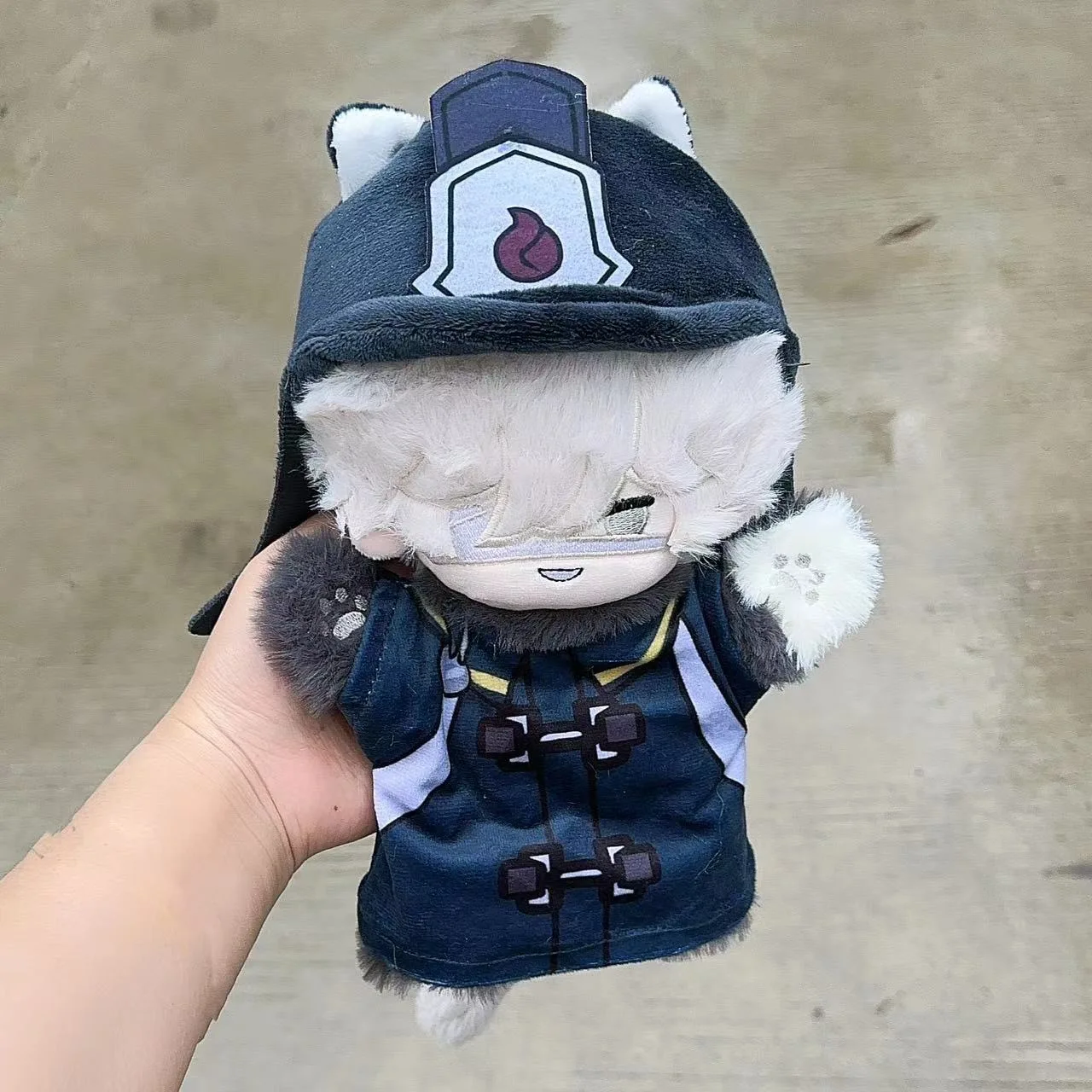 Game Identity V Luchino Diruse Keigan Antonio Hand Puppets Plush Cotton Doll Figures Toy 25cm Cute Birthday Gift