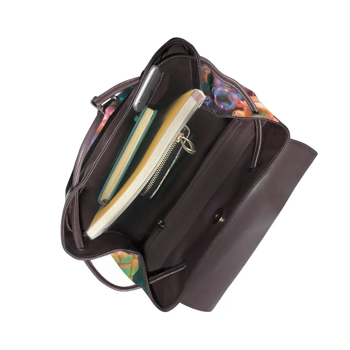 거북이 거품 반짝 이는 3D 패턴 새로운 핫 여성 배낭 디자이너 고품질 가죽 간단한 패션 대용량 배낭