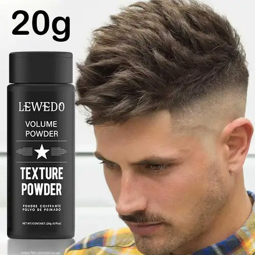 Imagen 2 del producto Polvo voluminizador para el cabello, texturizador de cabello de larga duración para recortar peinados y mejorar el tratamiento del cabello con estilo, 1/3/5/10 Uds.