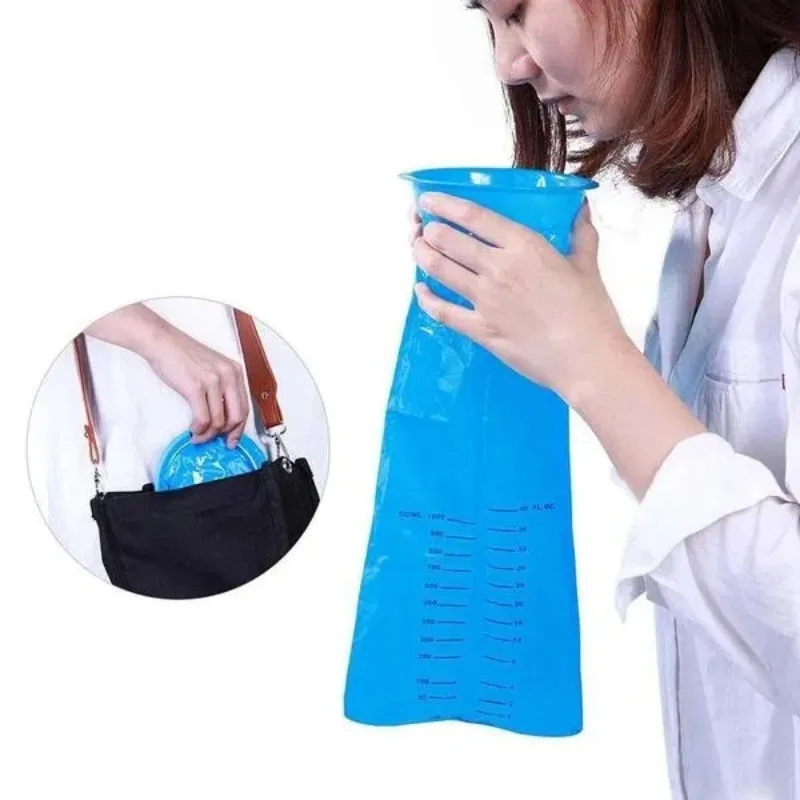 garbage bag garbage bag dispenser Outdoor travel disposable emergency bag motion sickness vomiting men and women urinal