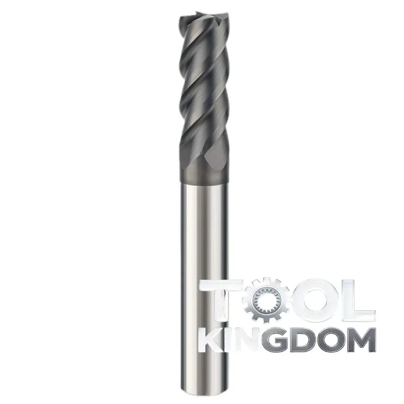 

-Flute K60-D Flat End Mill, High-Hardness HRC80, For Quenched ASP60/23/T8A Machining