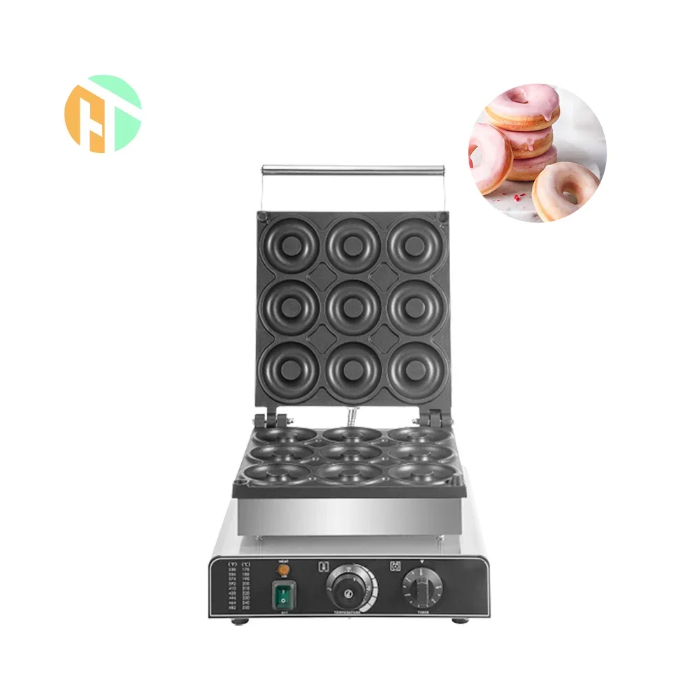 

Hot Sale Commercial Snack Equipment Automatic Donut Waffle Baker Mini Donut Maker Machine
