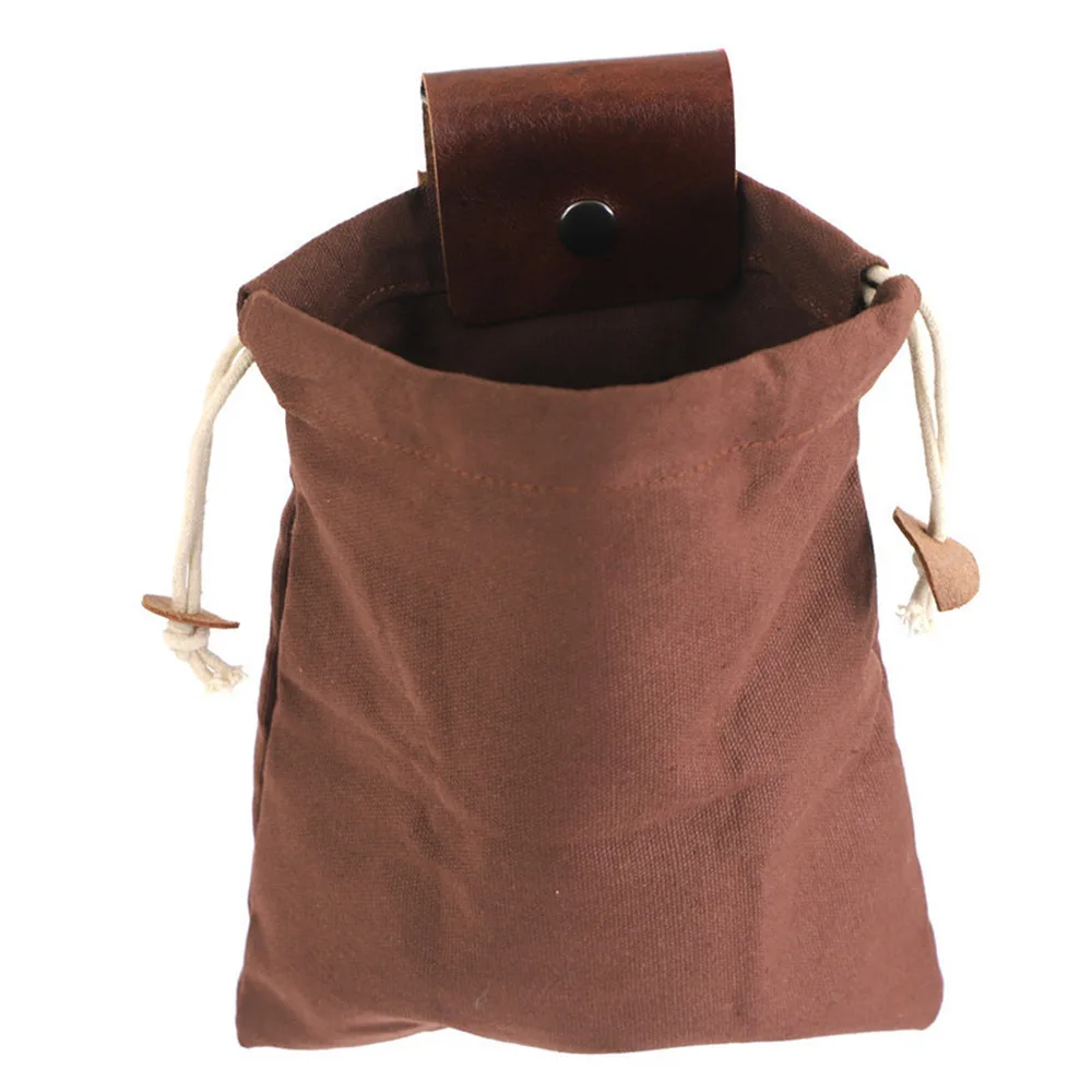 Poudres de daim médiévales pour hommes et femmes, ceinture de sac à monnaie, portefeuille à cordes de proximité en cuir PU, équipement de costume de GN viking, pièces Pprédéterminée Cosplay pour adultes