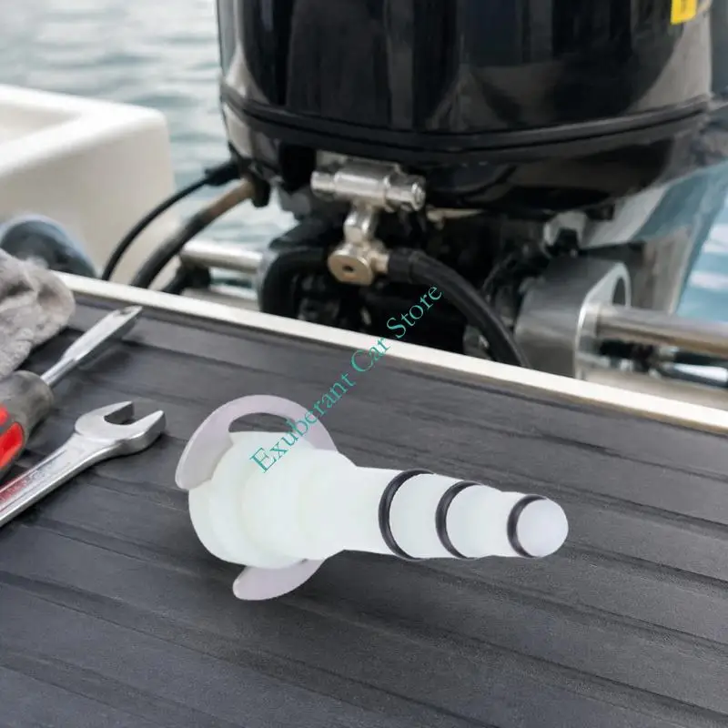 Boats Motor Power Relief Valves Replacement Plastic Body with Metal Retaining Clip 893929A01 Marine Engine Maintenance