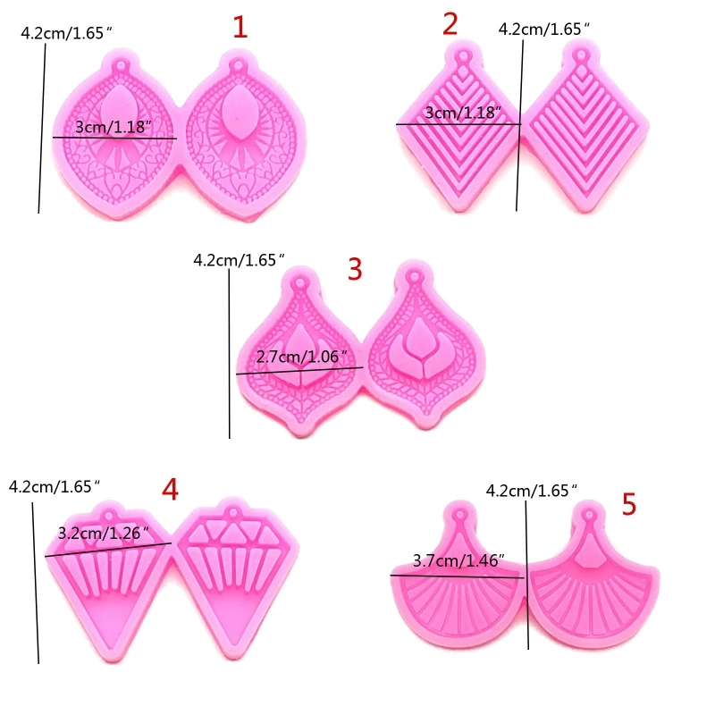 Oorbel Hars Mallen Sieraden Gieten Mal Diy Maken Ambachtelijke Mal Voor Vrouwen Meisjes R3mc