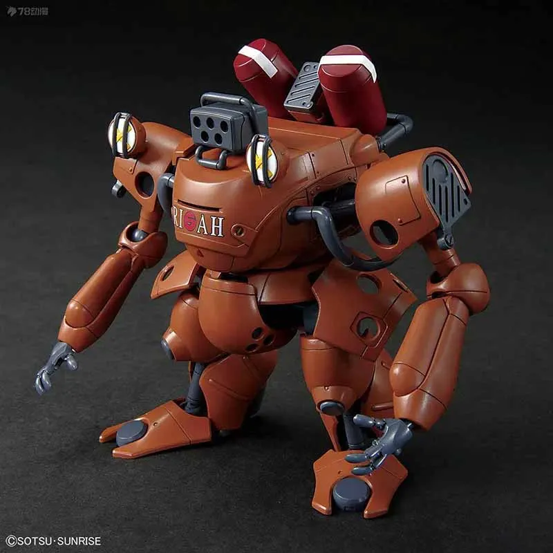 Oryginalny model do składania Bandai GUNDAM HGUC THEGUNDAM BASELMITED ORAKENE 1/144, figurka akcji z anime, zabawka kolekcjonerska.