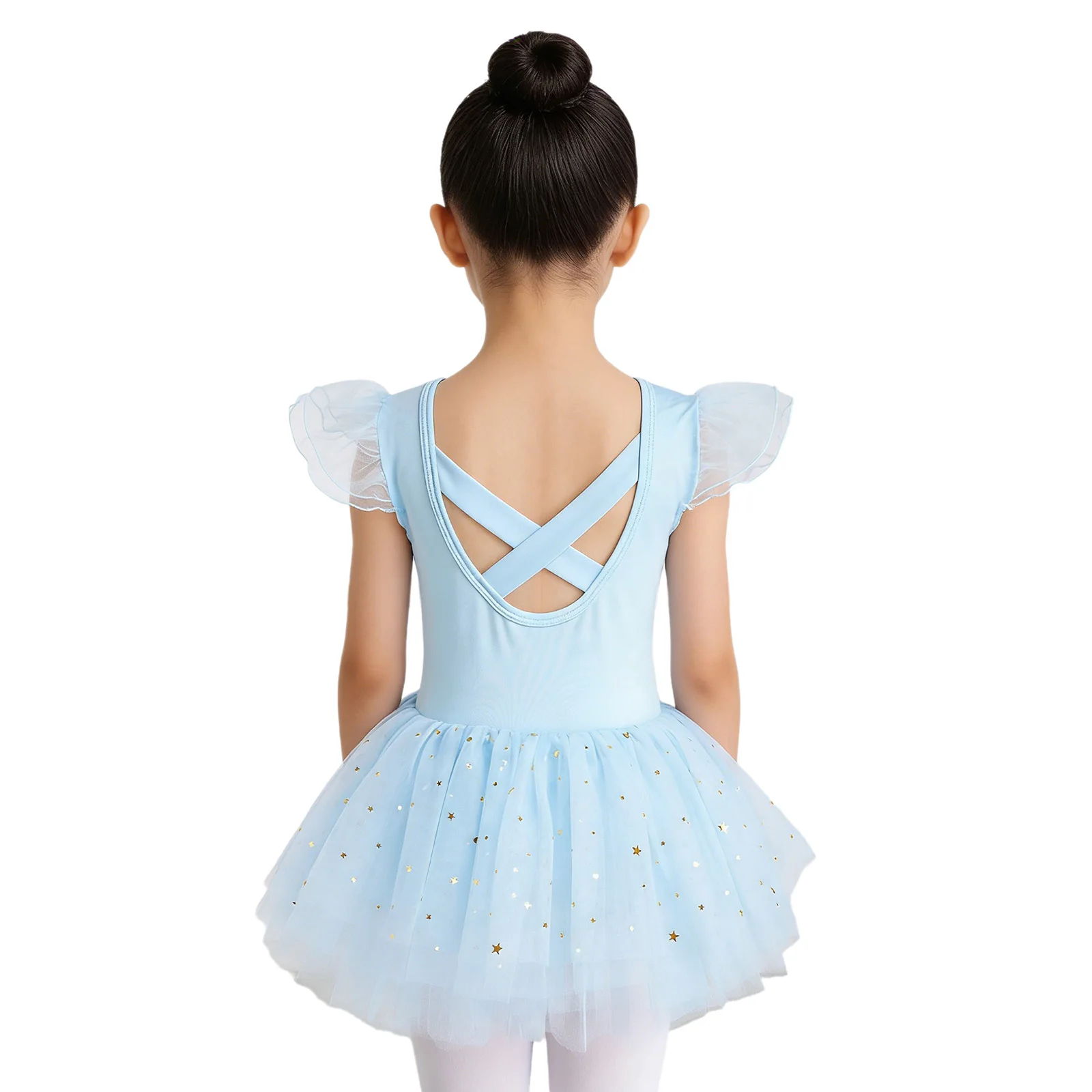 Summer Kids Dress Tutu Ballerina Children Clothing Vestidos Girl Ballet Leotards Dance Gymnastics Thin Ballet Girls Dresses - view 5