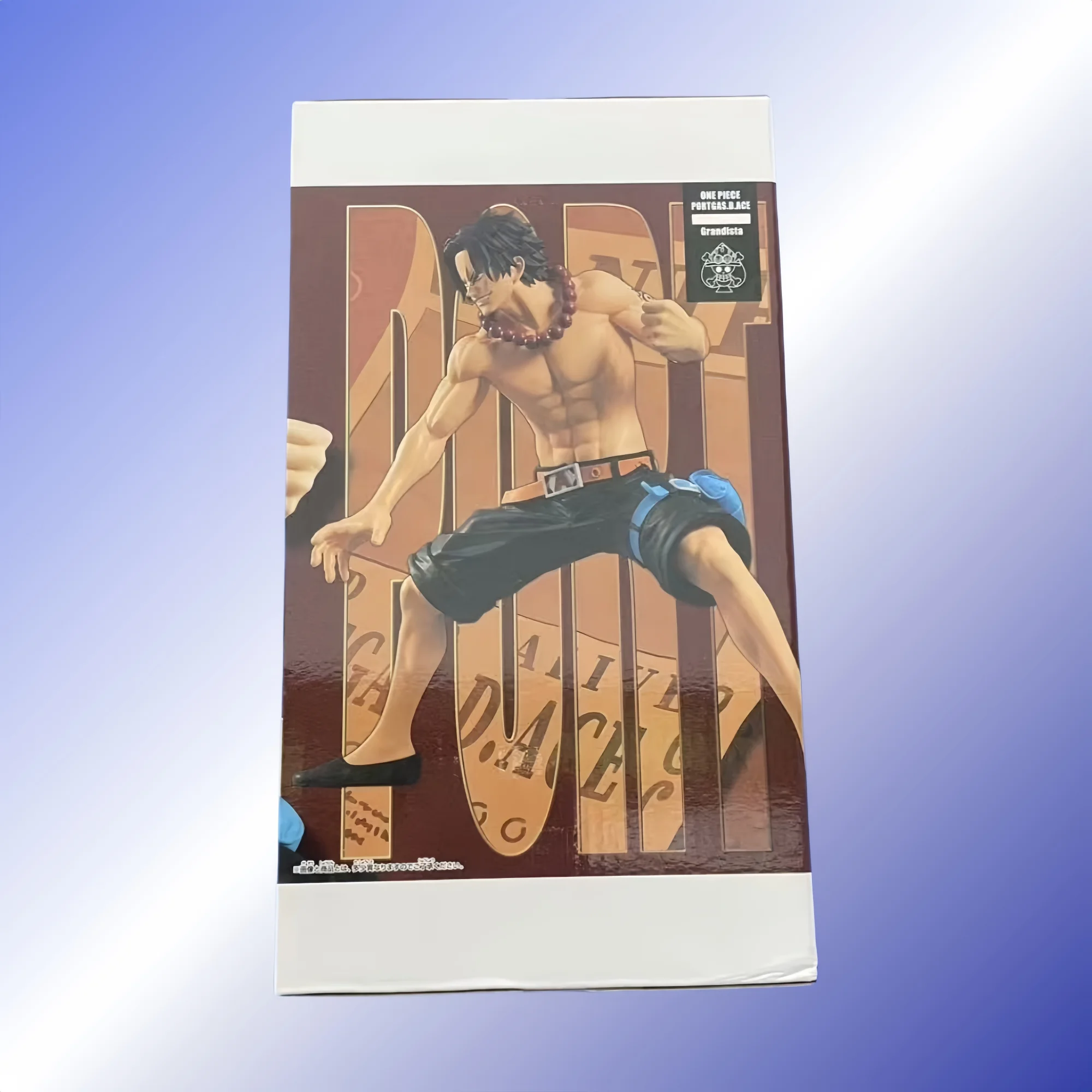 Banpresto Bandai One Piece Grandista Portgas D Ace Figura de pie de 20 cm Modelo en la postura de combate - Artículo de regalo seleccionado