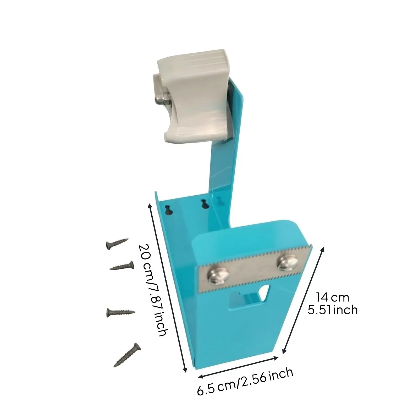 Metal Tape Dispenser with Sharp Blade Industrial Cutter for Box Sealing and Packing for Home Workshop Use