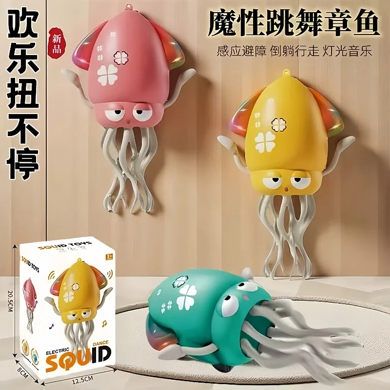 

Dancing Octopus Kid Electronic Pet Toys Cartoon Interactive Development Moving Education Toddler Toy Gift