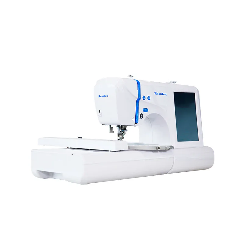 Rosatex ES5 Household Computerized Embroidery Machine Support Custom Pattern Input Sewing Machine