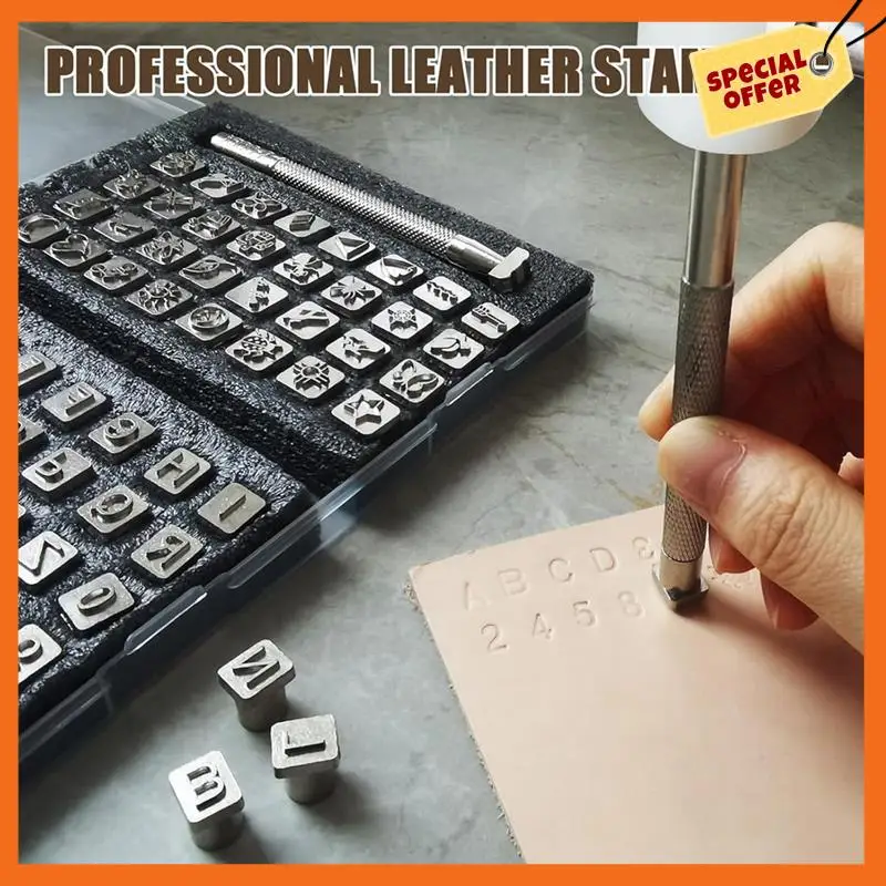 

-A20Z 72 шт., набор инструментов для штамповки кожи, набор перфораторов для изготовления штампов, инструменты для штампов из кожи