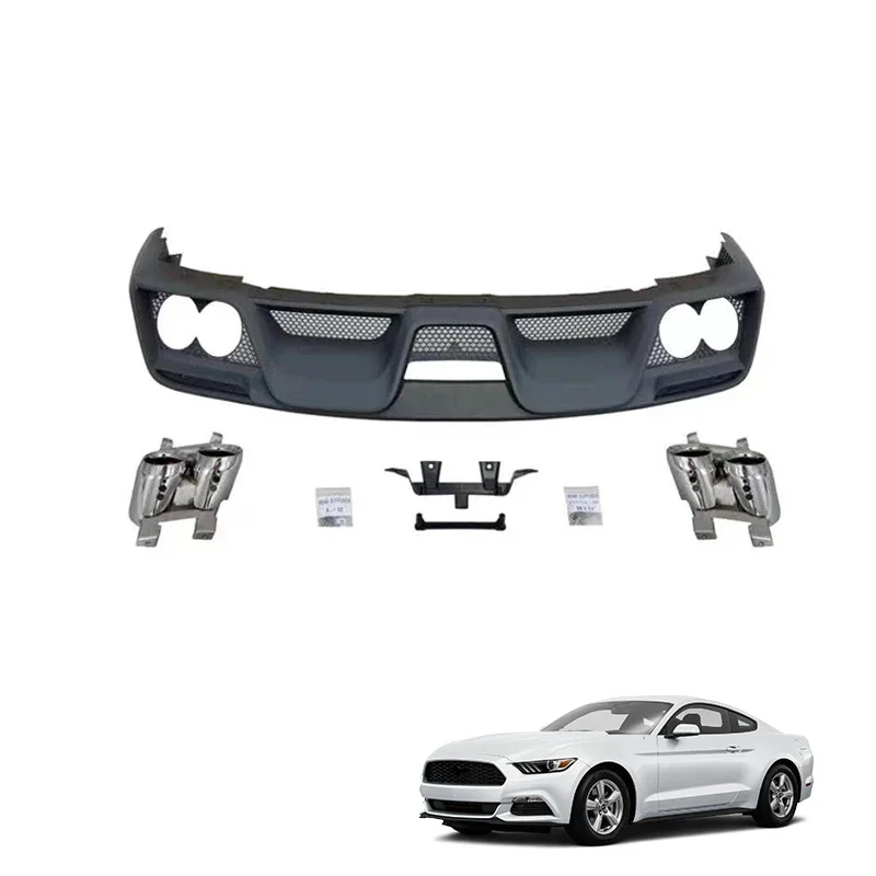 

Carbon Fiber Car Rear Diffuser Lip For Ford Mustang 2015-2017