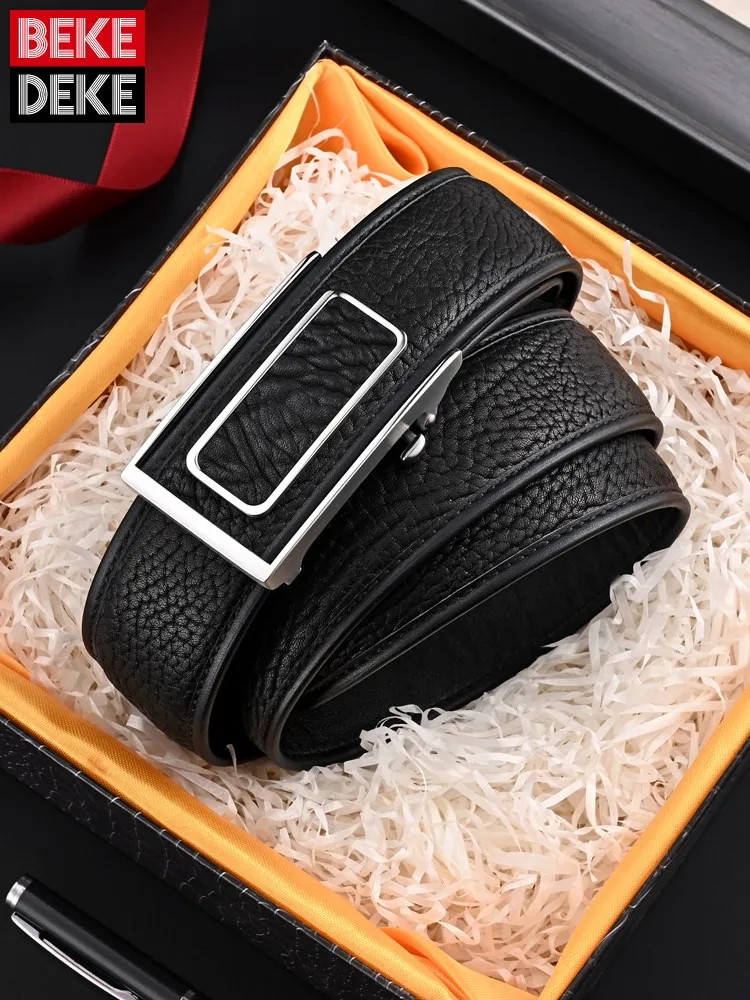 

Work Men Real Cowskin Belt Width 3.8cm Business Gentleman Cowhide Belts High Quality Genuine Leather Strap For Pant Waistband