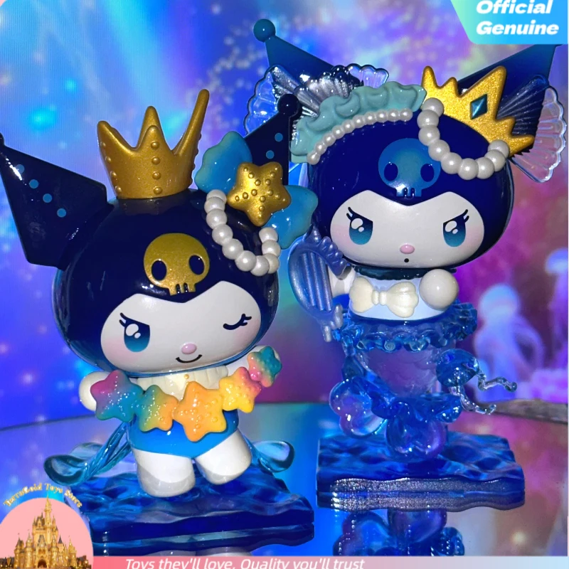 

New Toptoy Kuromi Blind Box Deep Sea Secret Series Collectible Figure Cute Doll Desktop Ornament Mermaid Decor For Birthday Gift