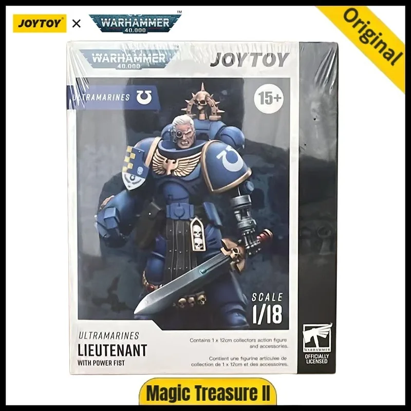 

【24 Hours Delivery】JOYTOY Warhammer 40K Lieutenant with Power Fist 1/18 Action Figure
