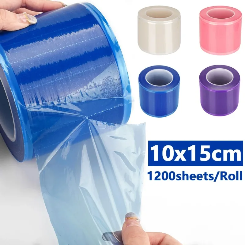 1Pc 1200 Rolls of Tattoo Film Attachments - Waterproof and Stain-Resistant Disposable Tattoo Protection Barrier stickers