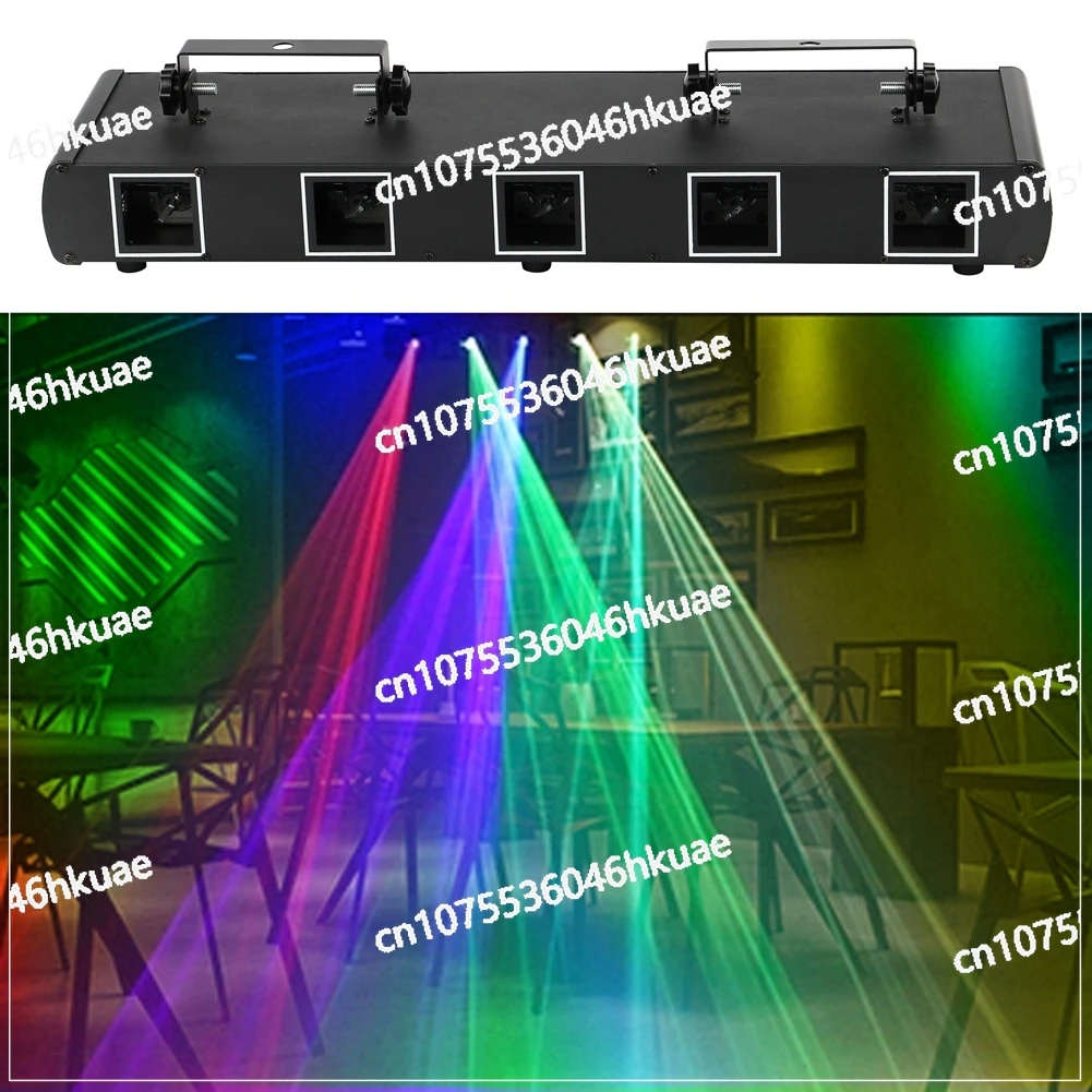 

U'king 30W rgbyc five hole LED disco laser