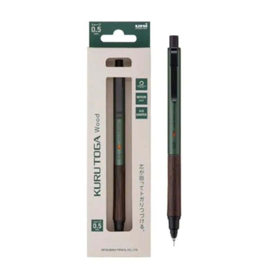 

Механический карандаш Mitsubishi Pencil Wood 0.5mm M5KW1P.88 с оригинальным стилусом-шариковой ручкой