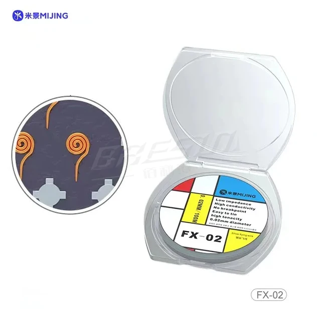 Mijing Silver Flying Wire FX-02 do telefonów komórkowych Komputer PCB Płytka lutownicza Chip PCB BGA Konserwacja Narzędzia do naprawy przewodów skokowych