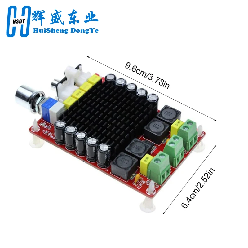 Smart Electronics Tda7498 DC 14-34V Amplifier Board Of Class D 2X100W Dual Channel Audio Stereo Amplifier Board XH-M510