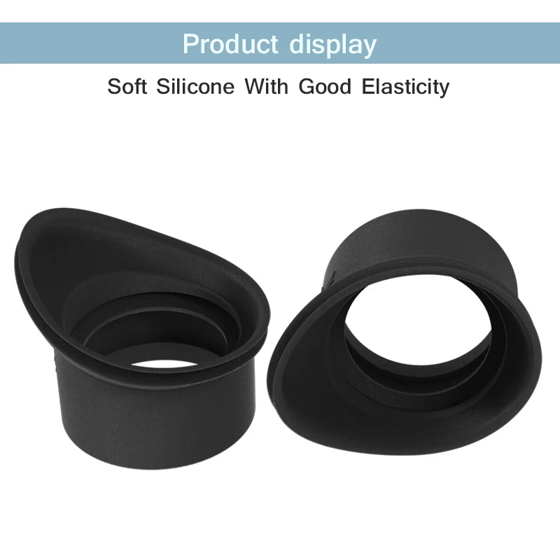 RELIFE M-26 Microscope 3D Goggles Rubber Eyepiece Cover Guards Silicone Eyecup Stereo Microscope Parts Telescopes Eyecups