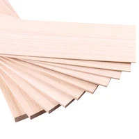 2/5Pc 500x100mm Natural Paulownia Wood Board Thick 1/1.5/2/3/4/5/6/8/10/12mm Lightweight Building Model Material Thin Wood Sheet 5