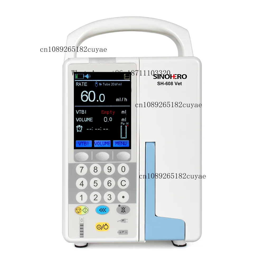 New Model Vet Clinic Medical Device Supply Veterinary Infusion Pump for Animal