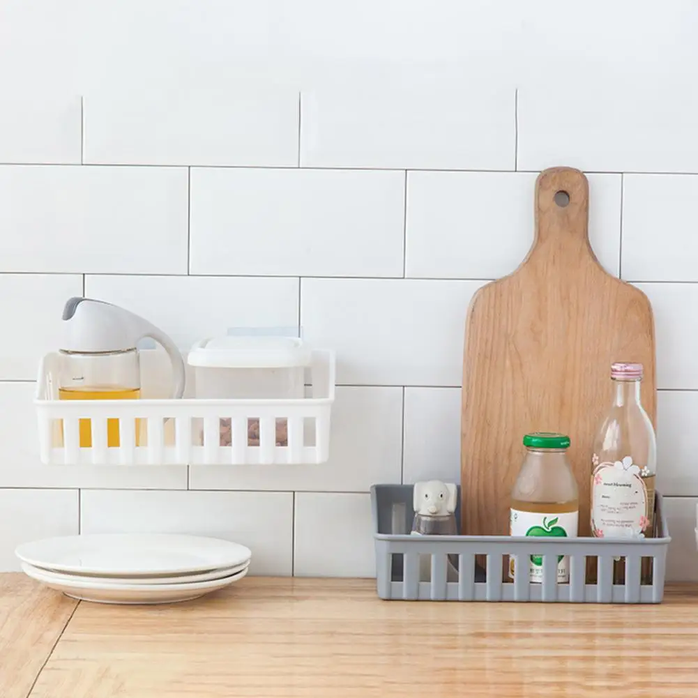 

Space-saving Bathroom Storage Bathroom Shelf Organizer Multifunctional Wall Mounted Bathroom Shelf Soap Draining Holder