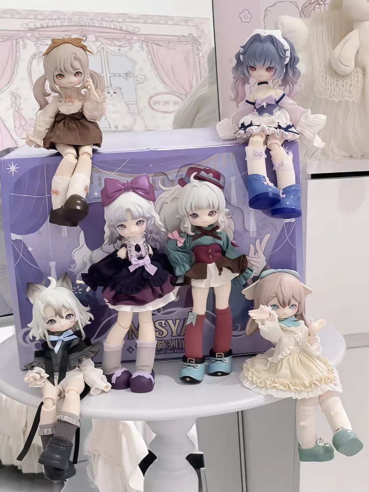 

Misya Museum Of The Weird Series 1/8 Bjd Blind Box Fashion Movable Action Figure Cute Collectible Model Toy Fun Decoration Gift