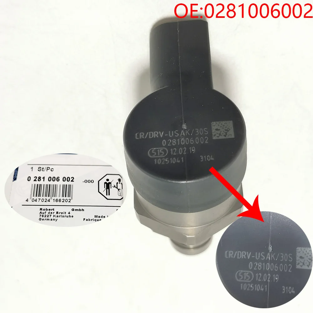 

For 0281006002 for bosch Common Rail Drukregelaar Dieselbrandstof Drukregelaar for Een Udi A4 A5 Q5 Q7 VW Tou Rise Transport