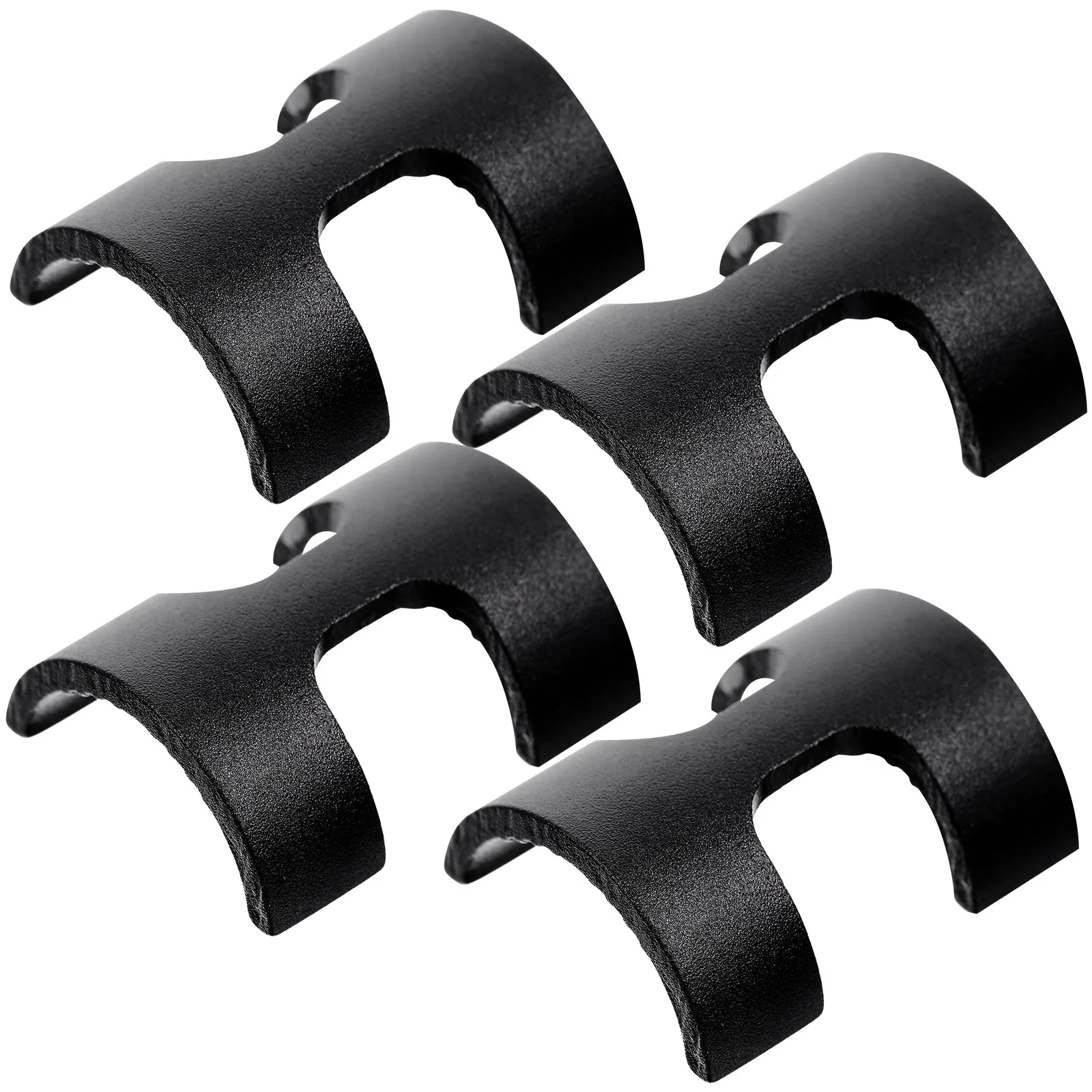 

4Pcs Handlebar Shim Bike Stem Reducer Aluminum Alloy Conversion Sleeve for Handlebar Spacer Bicycle Mounting Clamp Cycling