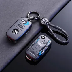 Car TPU Key Cover Fob Case Shell For Volkswagen VW Polo Tiguan Golf Jetta Beetle Eos Scirocco Up Transporter Sharan Accessories