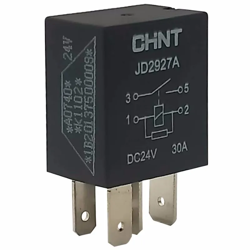 CHNT Chint Automotive Relay JD1926A 1927 2926 2927 12V 24V 30A 4-pin 5-pin